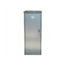 Шкаф для газовых баллонов на 1 баллон 50л (серый)