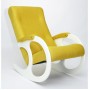 Кресло-качалка Бастион-3 Bahama yellow ноги белые