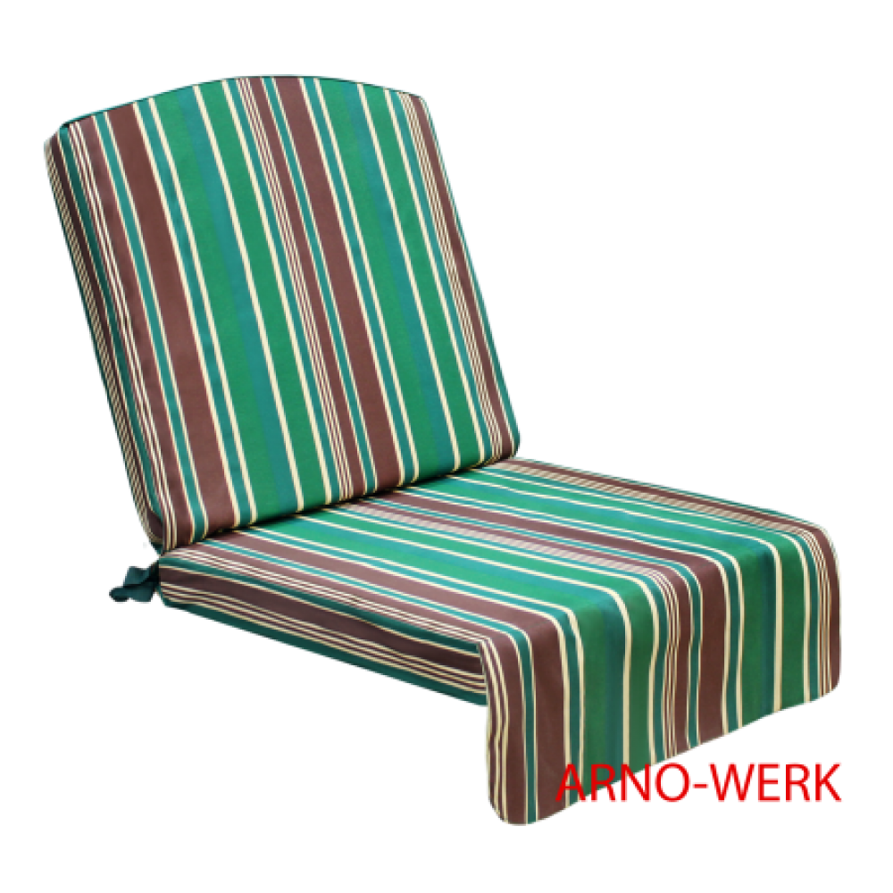 Подушка-кресло для 3-х местных качелей Элит Люкс (Элит Стандарт) Зеленые