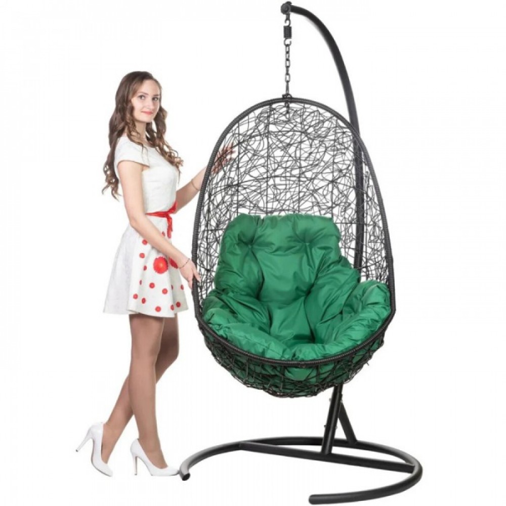 Подвесное кресло BiGarden Easy (зеленая подушка)