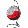 Подвесное кресло BiGarden Kokos Black (красная подушка)