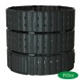 Компостер Piteco 1350л круглый чёрный, K11135