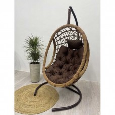 Подвесное кресло-кокон SAVIRA горячий шоколад