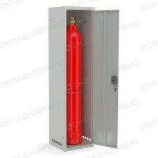 Ящик для газового баллона Металл-Завод ШГР 40-1-4 (40л) серый