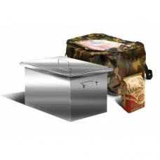 Коптильня  Профи 2 мм с гидрозамком 400х200х200