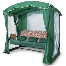 Садовые качели Arno Werk Оазис Люкс зеленый