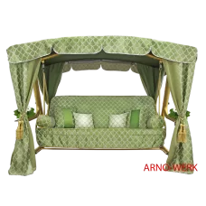 Садовые качели Arno Werk Княгиня фисташковая