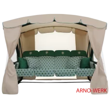 Садовые качели Arno Werk Монарх зеленый