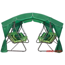 Садовые качели Arno Werk Тет-а-тет ЗЕЛЕНЫЕ  40 мм