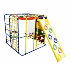 Спортивно-игровой комплекс Формула здоровья Кубик У Плюс синий/радуга