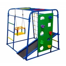 Спортивно-игровой комплекс Формула здоровья Start baby 2 Плюс синий/радуга