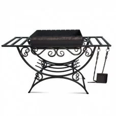 Мангал с элементами ковки МК-4 Лодочка-2 5мм