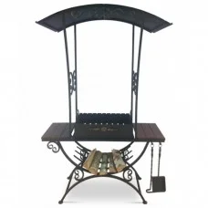 Мангал  с крышей МК-2 5мм