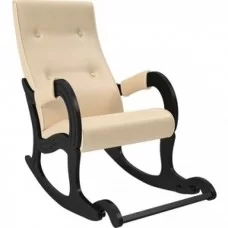 Кресло-качалка Мебель Импэкс Модель 707 венге, к/з Polaris Beige